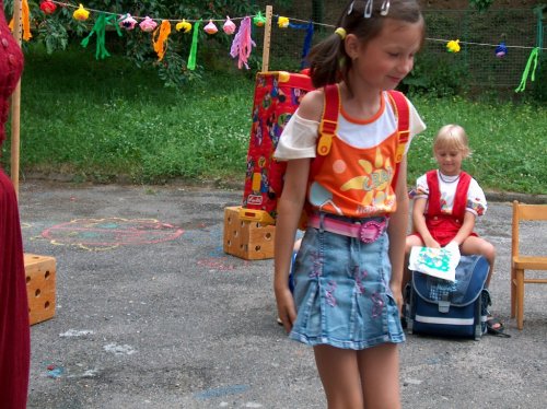 Loučení prváčků s mateřskou školkou - 27.6.2006